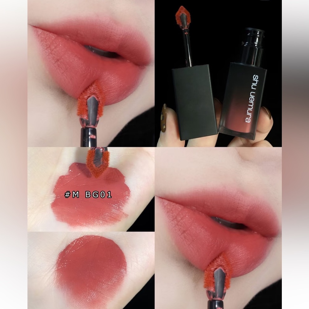 Shu Uemura Rouge Unlimited Liquid Matte lip color- M BG 01